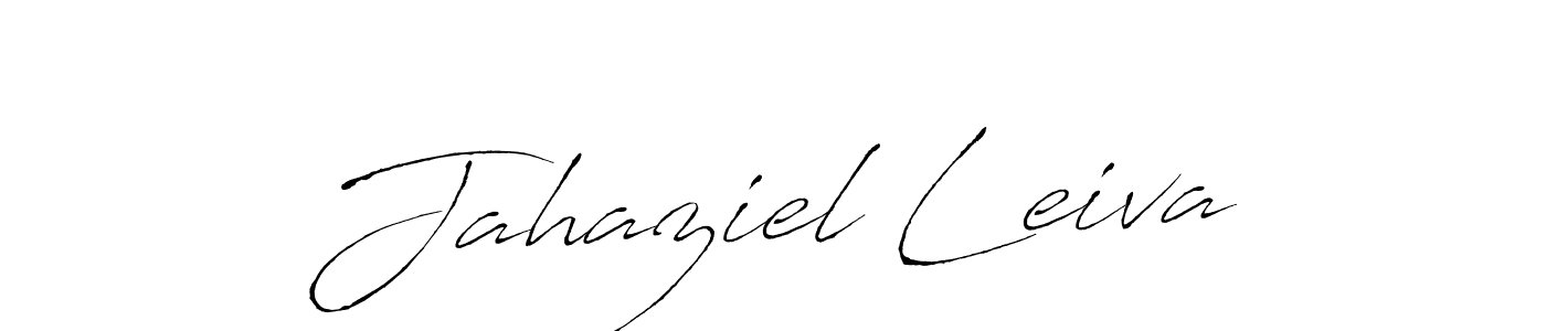 It looks lik you need a new signature style for name Jahaziel Leiva. Design unique handwritten (Antro_Vectra) signature with our free signature maker in just a few clicks. Jahaziel Leiva signature style 6 images and pictures png