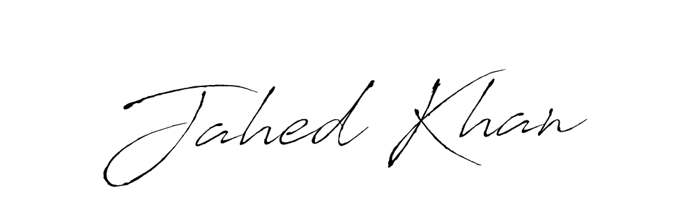 The best way (Antro_Vectra) to make a short signature is to pick only two or three words in your name. The name Jahed Khan include a total of six letters. For converting this name. Jahed Khan signature style 6 images and pictures png
