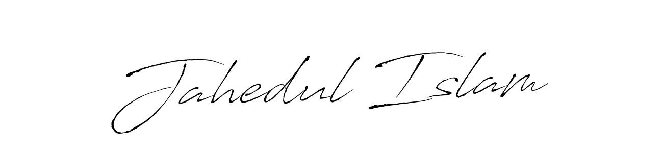 Jahedul Islam stylish signature style. Best Handwritten Sign (Antro_Vectra) for my name. Handwritten Signature Collection Ideas for my name Jahedul Islam. Jahedul Islam signature style 6 images and pictures png