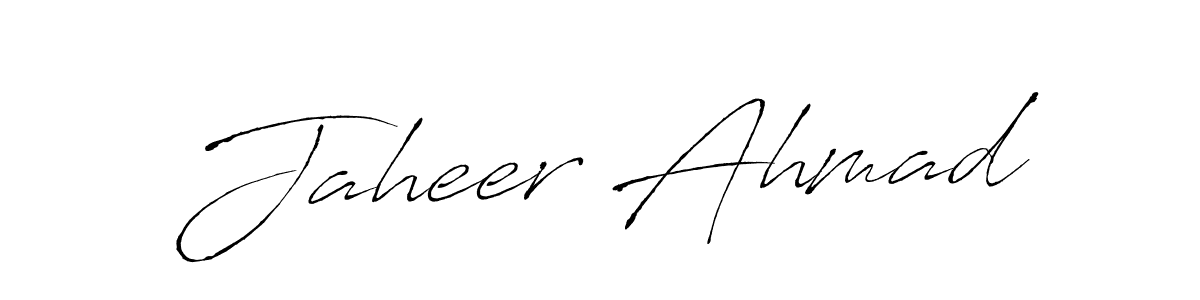 How to make Jaheer Ahmad signature? Antro_Vectra is a professional autograph style. Create handwritten signature for Jaheer Ahmad name. Jaheer Ahmad signature style 6 images and pictures png