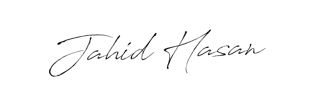 Create a beautiful signature design for name Jahid Hasan. With this signature (Antro_Vectra) fonts, you can make a handwritten signature for free. Jahid Hasan signature style 6 images and pictures png