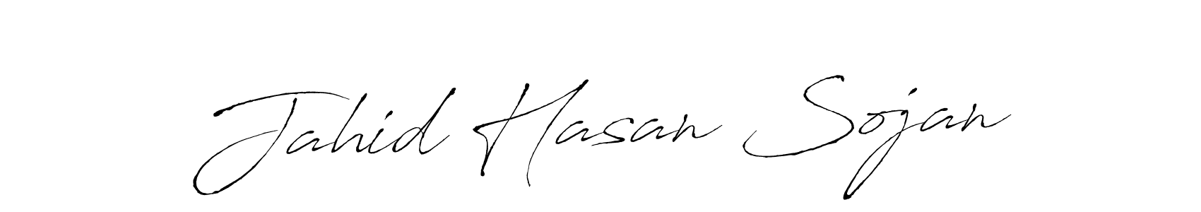 Also we have Jahid Hasan Sojan name is the best signature style. Create professional handwritten signature collection using Antro_Vectra autograph style. Jahid Hasan Sojan signature style 6 images and pictures png