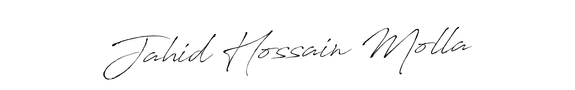 It looks lik you need a new signature style for name Jahid Hossain Molla. Design unique handwritten (Antro_Vectra) signature with our free signature maker in just a few clicks. Jahid Hossain Molla signature style 6 images and pictures png