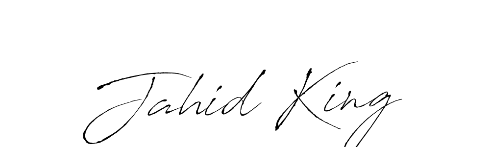 Also You can easily find your signature by using the search form. We will create Jahid King name handwritten signature images for you free of cost using Antro_Vectra sign style. Jahid King signature style 6 images and pictures png