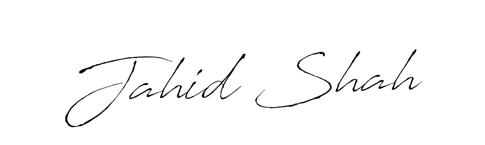 Also we have Jahid Shah name is the best signature style. Create professional handwritten signature collection using Antro_Vectra autograph style. Jahid Shah signature style 6 images and pictures png