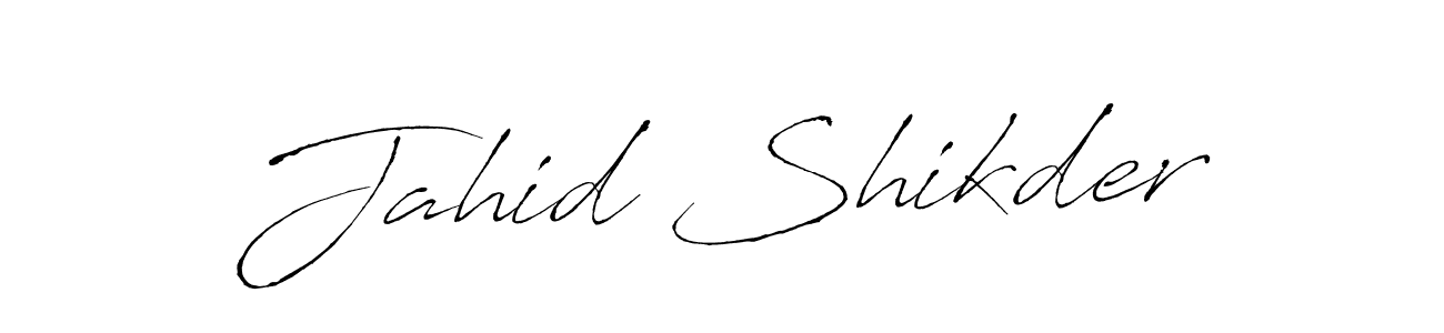 The best way (Antro_Vectra) to make a short signature is to pick only two or three words in your name. The name Jahid Shikder include a total of six letters. For converting this name. Jahid Shikder signature style 6 images and pictures png