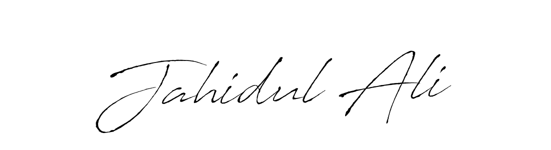 Use a signature maker to create a handwritten signature online. With this signature software, you can design (Antro_Vectra) your own signature for name Jahidul Ali. Jahidul Ali signature style 6 images and pictures png