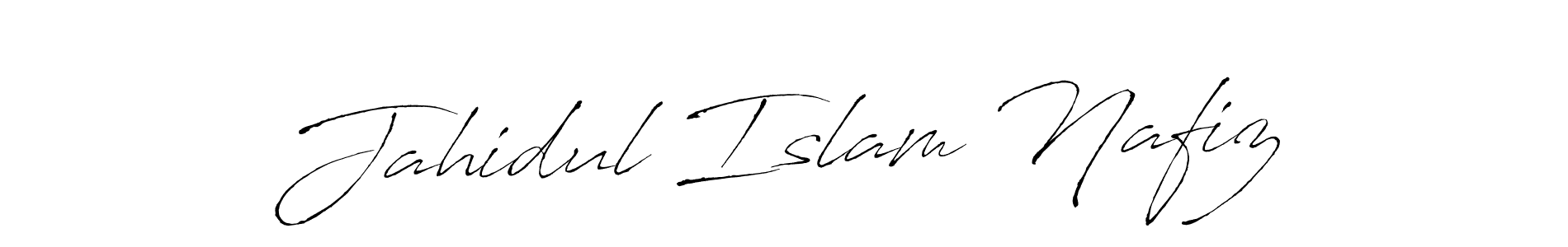 Make a beautiful signature design for name Jahidul Islam Nafiz. With this signature (Antro_Vectra) style, you can create a handwritten signature for free. Jahidul Islam Nafiz signature style 6 images and pictures png