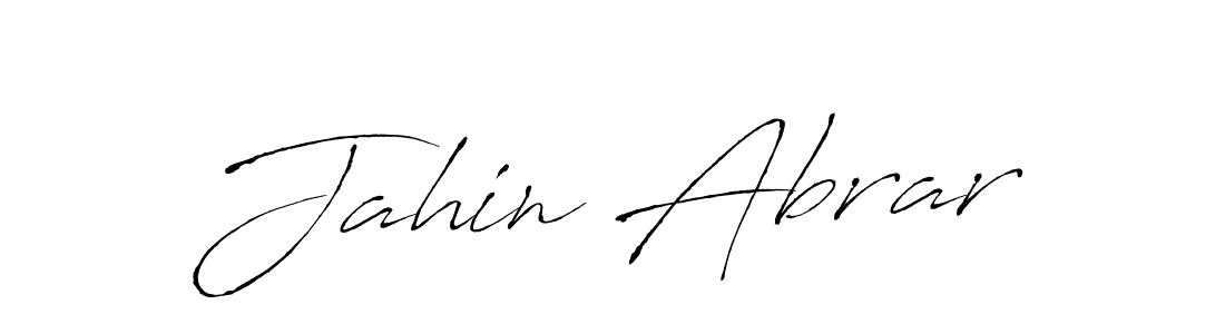 Also You can easily find your signature by using the search form. We will create Jahin Abrar name handwritten signature images for you free of cost using Antro_Vectra sign style. Jahin Abrar signature style 6 images and pictures png