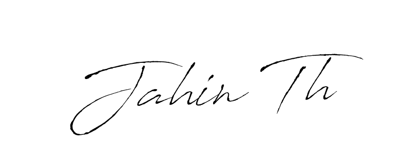Antro_Vectra is a professional signature style that is perfect for those who want to add a touch of class to their signature. It is also a great choice for those who want to make their signature more unique. Get Jahin Th name to fancy signature for free. Jahin Th signature style 6 images and pictures png