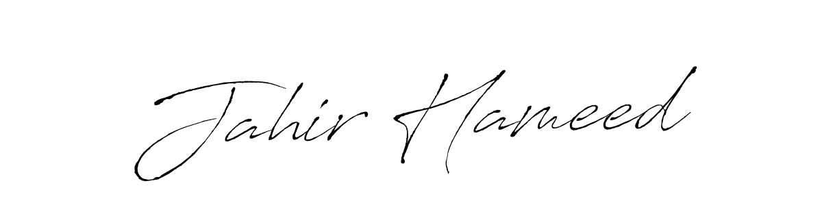 You should practise on your own different ways (Antro_Vectra) to write your name (Jahir Hameed) in signature. don't let someone else do it for you. Jahir Hameed signature style 6 images and pictures png