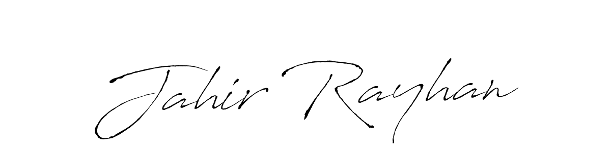 How to make Jahir Rayhan signature? Antro_Vectra is a professional autograph style. Create handwritten signature for Jahir Rayhan name. Jahir Rayhan signature style 6 images and pictures png