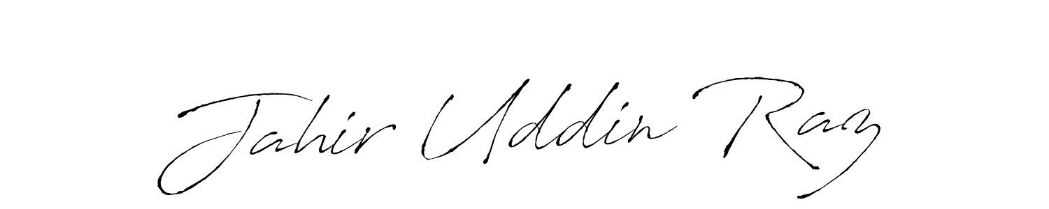 Similarly Antro_Vectra is the best handwritten signature design. Signature creator online .You can use it as an online autograph creator for name Jahir Uddin Raz. Jahir Uddin Raz signature style 6 images and pictures png