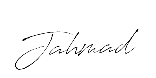 Design your own signature with our free online signature maker. With this signature software, you can create a handwritten (Antro_Vectra) signature for name Jahmad. Jahmad signature style 6 images and pictures png