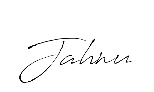 How to make Jahnu signature? Antro_Vectra is a professional autograph style. Create handwritten signature for Jahnu name. Jahnu signature style 6 images and pictures png