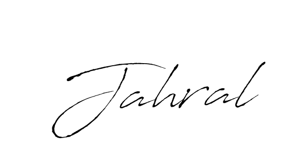 Create a beautiful signature design for name Jahral. With this signature (Antro_Vectra) fonts, you can make a handwritten signature for free. Jahral signature style 6 images and pictures png