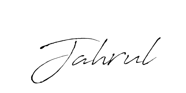 Create a beautiful signature design for name Jahrul. With this signature (Antro_Vectra) fonts, you can make a handwritten signature for free. Jahrul signature style 6 images and pictures png