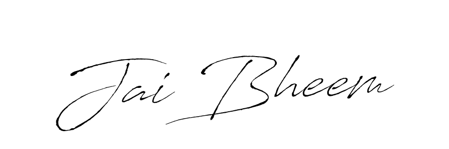 Jai Bheem stylish signature style. Best Handwritten Sign (Antro_Vectra) for my name. Handwritten Signature Collection Ideas for my name Jai Bheem. Jai Bheem signature style 6 images and pictures png