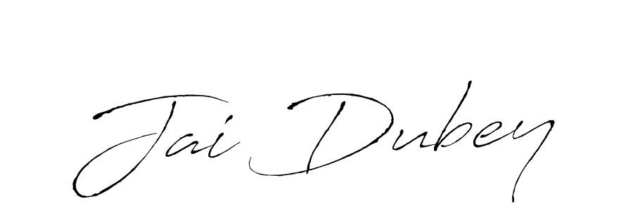 Also You can easily find your signature by using the search form. We will create Jai Dubey name handwritten signature images for you free of cost using Antro_Vectra sign style. Jai Dubey signature style 6 images and pictures png