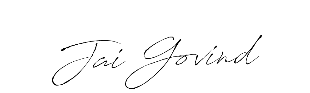Also You can easily find your signature by using the search form. We will create Jai Govind name handwritten signature images for you free of cost using Antro_Vectra sign style. Jai Govind signature style 6 images and pictures png