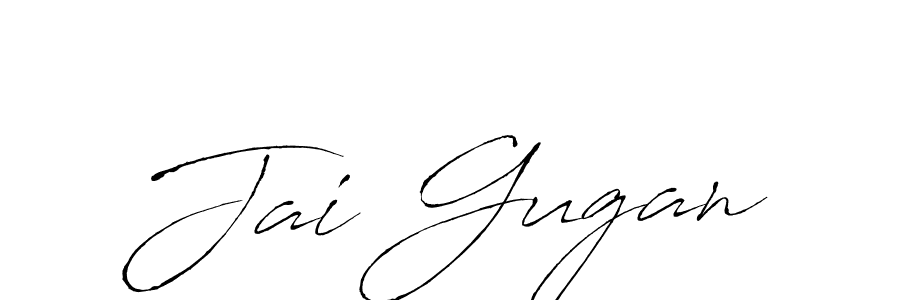 Jai Gugan stylish signature style. Best Handwritten Sign (Antro_Vectra) for my name. Handwritten Signature Collection Ideas for my name Jai Gugan. Jai Gugan signature style 6 images and pictures png