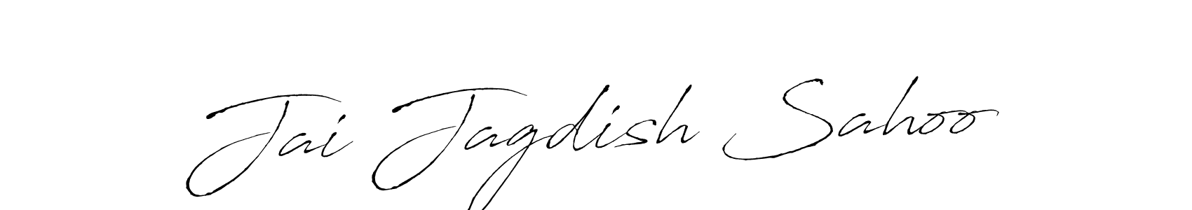 How to make Jai Jagdish Sahoo signature? Antro_Vectra is a professional autograph style. Create handwritten signature for Jai Jagdish Sahoo name. Jai Jagdish Sahoo signature style 6 images and pictures png