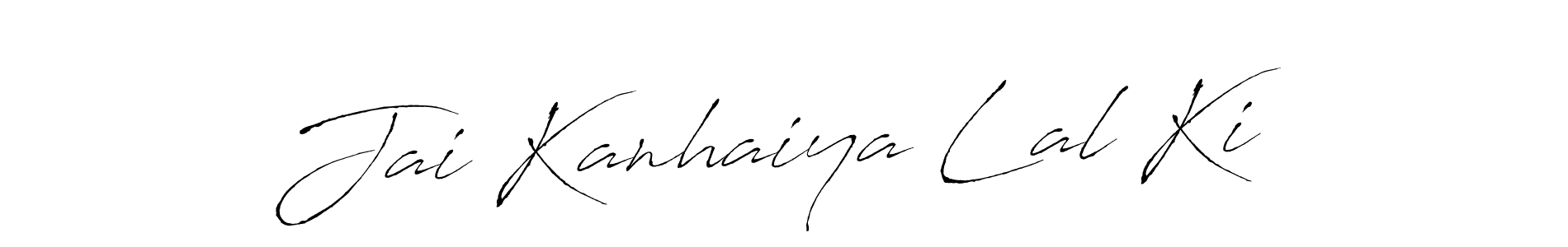How to make Jai Kanhaiya Lal Ki signature? Antro_Vectra is a professional autograph style. Create handwritten signature for Jai Kanhaiya Lal Ki name. Jai Kanhaiya Lal Ki signature style 6 images and pictures png