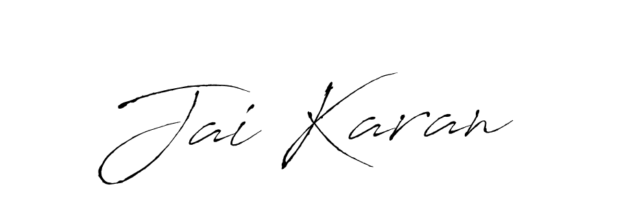 How to make Jai Karan name signature. Use Antro_Vectra style for creating short signs online. This is the latest handwritten sign. Jai Karan signature style 6 images and pictures png