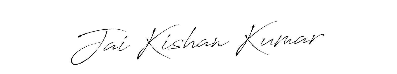 Use a signature maker to create a handwritten signature online. With this signature software, you can design (Antro_Vectra) your own signature for name Jai Kishan Kumar. Jai Kishan Kumar signature style 6 images and pictures png