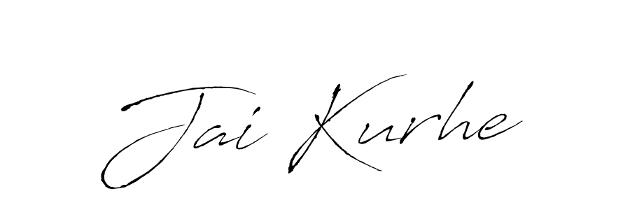 Make a beautiful signature design for name Jai Kurhe. With this signature (Antro_Vectra) style, you can create a handwritten signature for free. Jai Kurhe signature style 6 images and pictures png