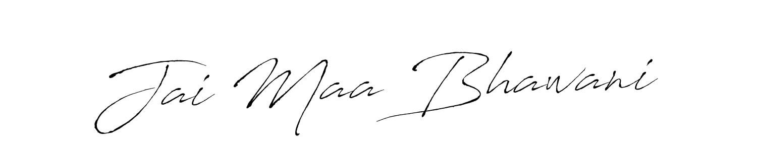 Also You can easily find your signature by using the search form. We will create Jai Maa Bhawani name handwritten signature images for you free of cost using Antro_Vectra sign style. Jai Maa Bhawani signature style 6 images and pictures png