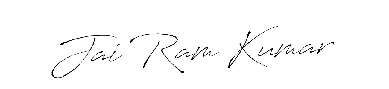 Use a signature maker to create a handwritten signature online. With this signature software, you can design (Antro_Vectra) your own signature for name Jai Ram Kumar. Jai Ram Kumar signature style 6 images and pictures png