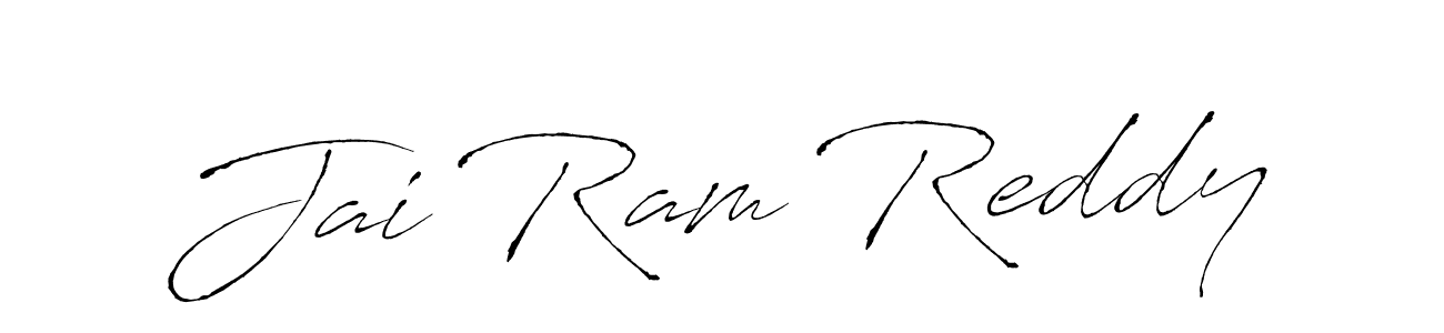 Create a beautiful signature design for name Jai Ram Reddy. With this signature (Antro_Vectra) fonts, you can make a handwritten signature for free. Jai Ram Reddy signature style 6 images and pictures png