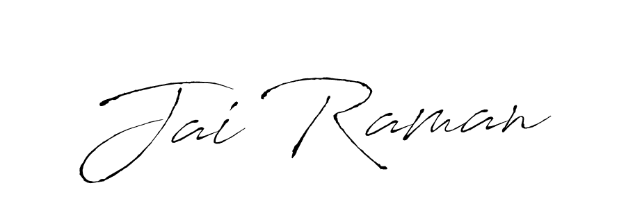 Antro_Vectra is a professional signature style that is perfect for those who want to add a touch of class to their signature. It is also a great choice for those who want to make their signature more unique. Get Jai Raman name to fancy signature for free. Jai Raman signature style 6 images and pictures png