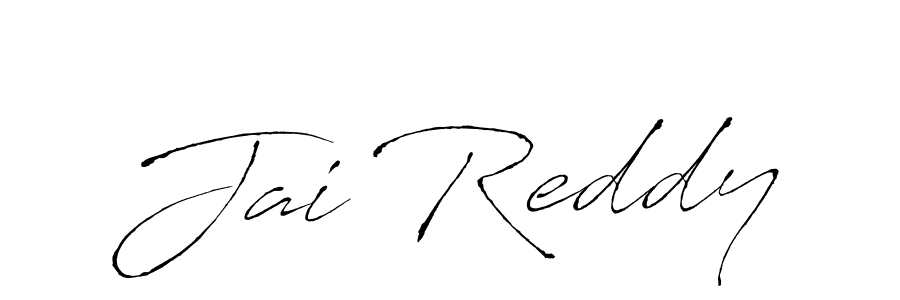 Use a signature maker to create a handwritten signature online. With this signature software, you can design (Antro_Vectra) your own signature for name Jai Reddy. Jai Reddy signature style 6 images and pictures png