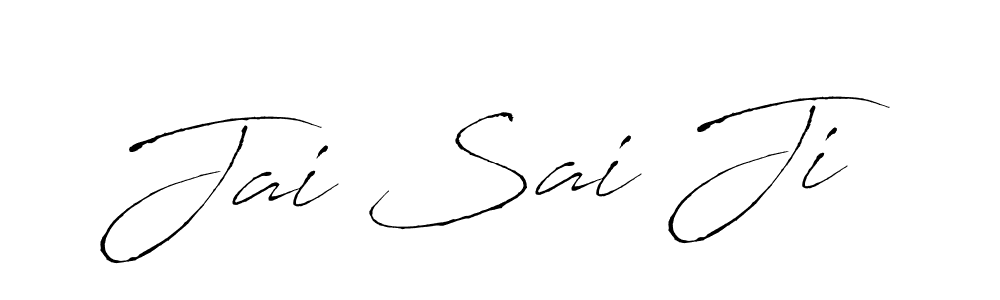 Design your own signature with our free online signature maker. With this signature software, you can create a handwritten (Antro_Vectra) signature for name Jai Sai Ji. Jai Sai Ji signature style 6 images and pictures png