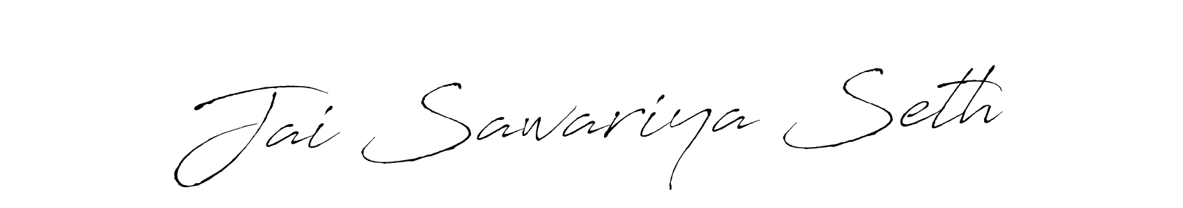 Make a beautiful signature design for name Jai Sawariya Seth. Use this online signature maker to create a handwritten signature for free. Jai Sawariya Seth signature style 6 images and pictures png