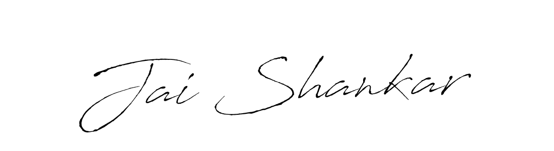 Jai Shankar stylish signature style. Best Handwritten Sign (Antro_Vectra) for my name. Handwritten Signature Collection Ideas for my name Jai Shankar. Jai Shankar signature style 6 images and pictures png