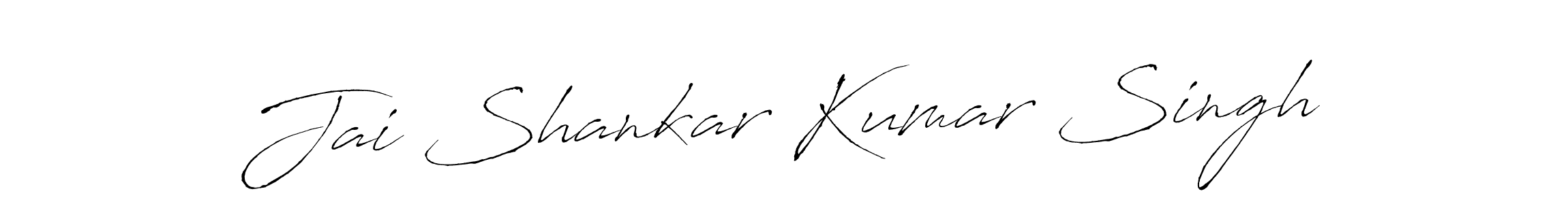 Also You can easily find your signature by using the search form. We will create Jai Shankar Kumar Singh name handwritten signature images for you free of cost using Antro_Vectra sign style. Jai Shankar Kumar Singh signature style 6 images and pictures png