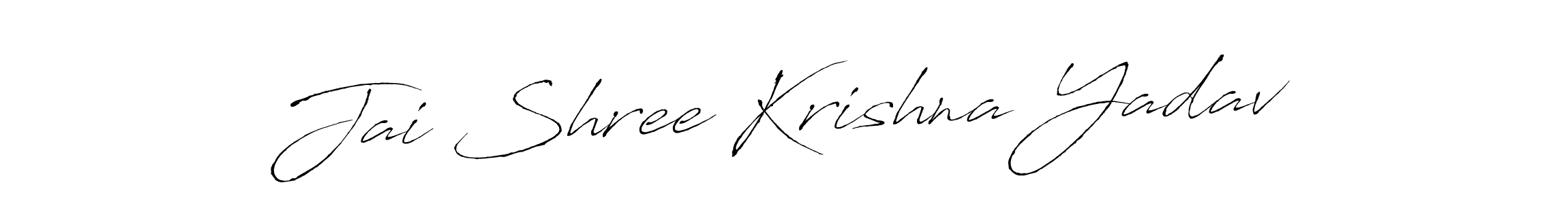 Also You can easily find your signature by using the search form. We will create Jai Shree Krishna Yadav name handwritten signature images for you free of cost using Antro_Vectra sign style. Jai Shree Krishna Yadav signature style 6 images and pictures png
