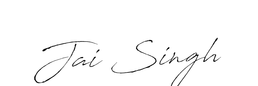 Create a beautiful signature design for name Jai Singh. With this signature (Antro_Vectra) fonts, you can make a handwritten signature for free. Jai Singh signature style 6 images and pictures png