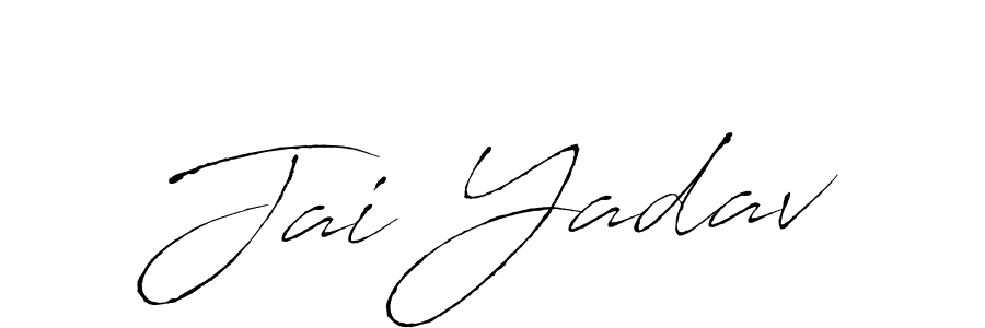 It looks lik you need a new signature style for name Jai Yadav. Design unique handwritten (Antro_Vectra) signature with our free signature maker in just a few clicks. Jai Yadav signature style 6 images and pictures png