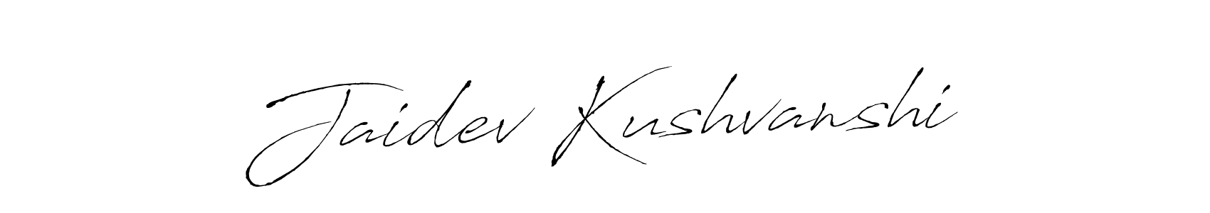 You can use this online signature creator to create a handwritten signature for the name Jaidev Kushvanshi. This is the best online autograph maker. Jaidev Kushvanshi signature style 6 images and pictures png