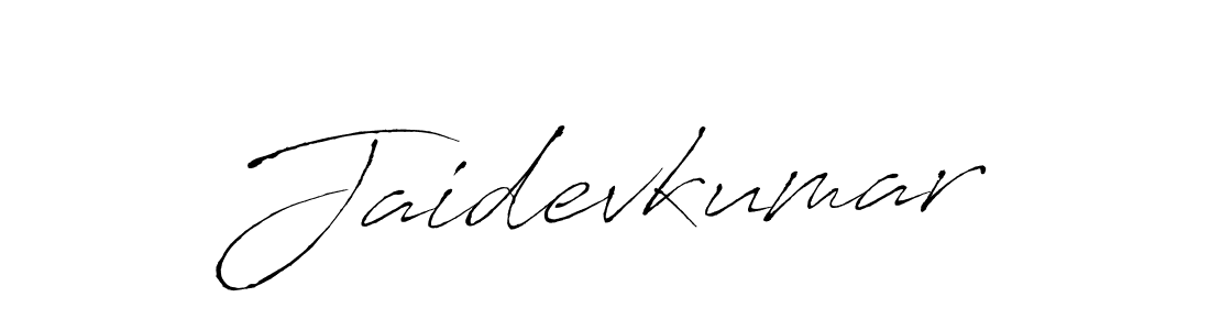 Also we have Jaidevkumar name is the best signature style. Create professional handwritten signature collection using Antro_Vectra autograph style. Jaidevkumar signature style 6 images and pictures png