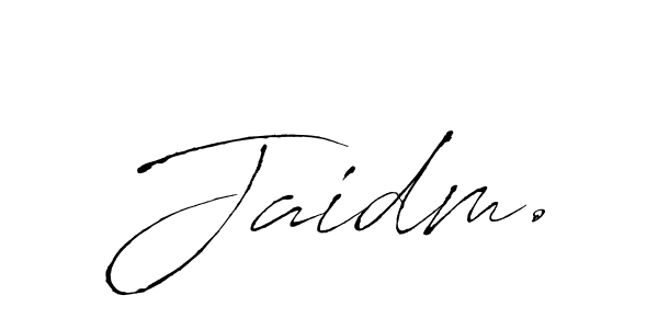 Antro_Vectra is a professional signature style that is perfect for those who want to add a touch of class to their signature. It is also a great choice for those who want to make their signature more unique. Get Jaidm. name to fancy signature for free. Jaidm. signature style 6 images and pictures png