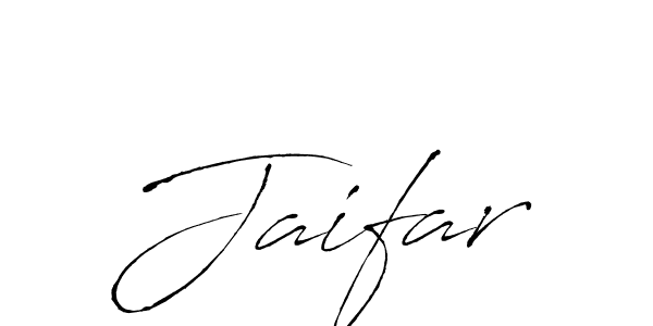 Use a signature maker to create a handwritten signature online. With this signature software, you can design (Antro_Vectra) your own signature for name Jaifar. Jaifar signature style 6 images and pictures png