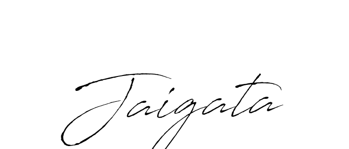How to make Jaigata signature? Antro_Vectra is a professional autograph style. Create handwritten signature for Jaigata name. Jaigata signature style 6 images and pictures png