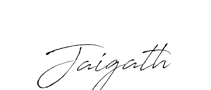 Use a signature maker to create a handwritten signature online. With this signature software, you can design (Antro_Vectra) your own signature for name Jaigath. Jaigath signature style 6 images and pictures png