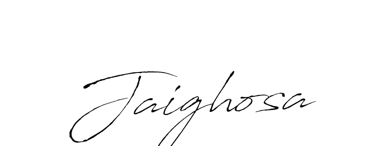 Design your own signature with our free online signature maker. With this signature software, you can create a handwritten (Antro_Vectra) signature for name Jaighosa. Jaighosa signature style 6 images and pictures png