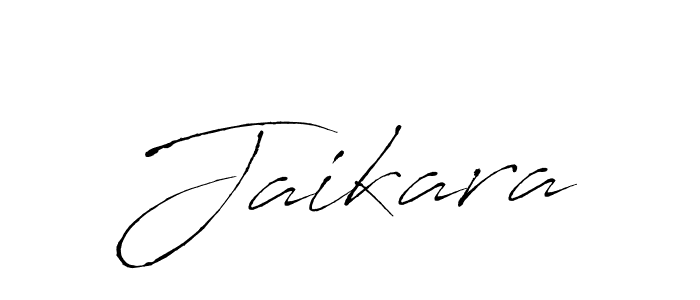 How to make Jaikara signature? Antro_Vectra is a professional autograph style. Create handwritten signature for Jaikara name. Jaikara signature style 6 images and pictures png